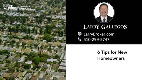 6 Tips for New Homeowners