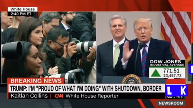 Trump “Shuts ”Down CNN Reporter infront of Media