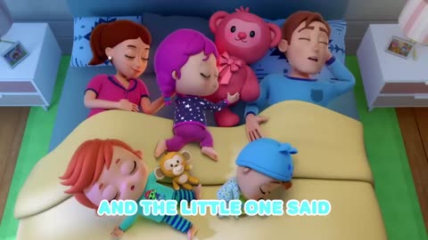 Little angle ( family cartoon ) ten in the bed butifull cartoon