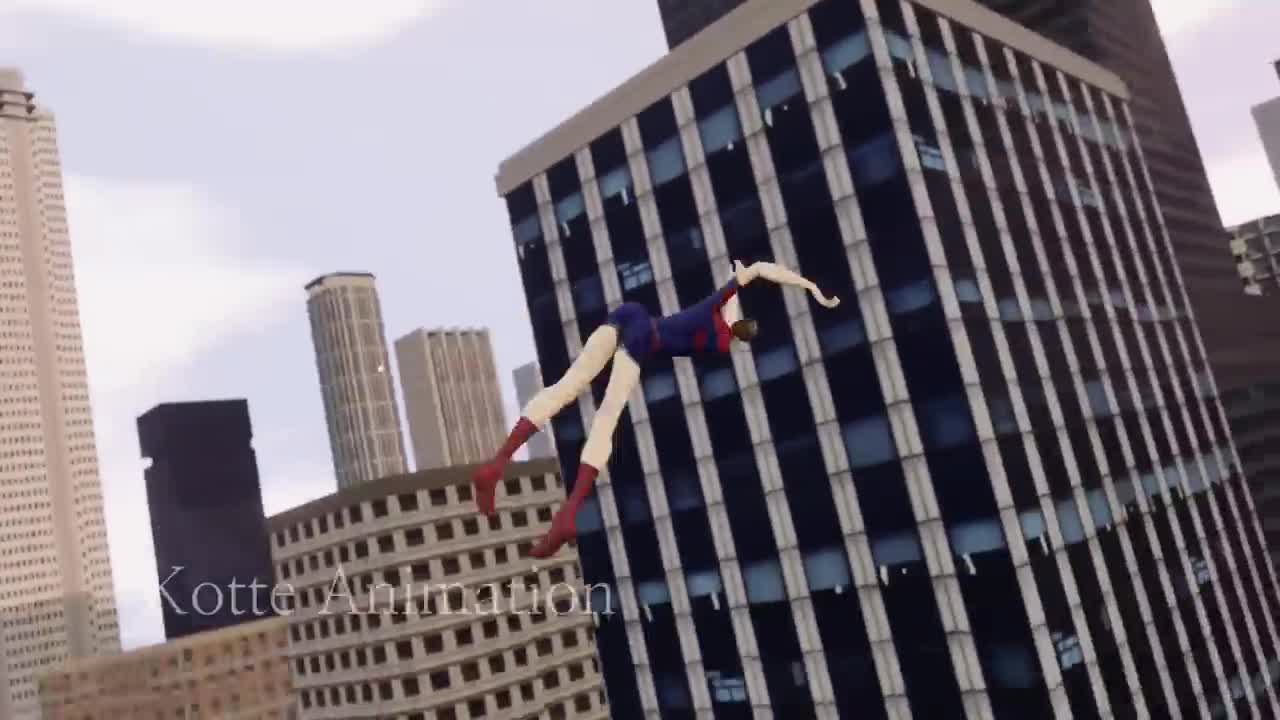 Spider-Man Stops A Train