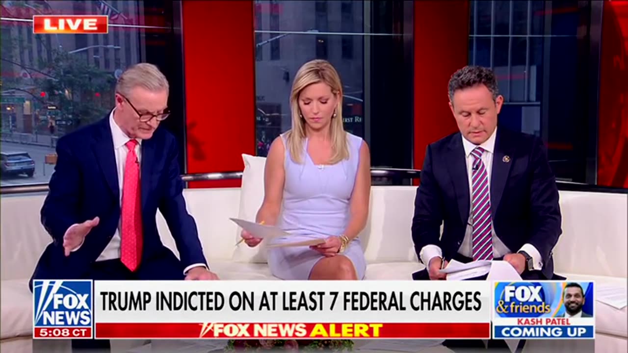 'Why Do You Believe It?': 'Fox & Friends' Hosts Argue Over Charges Against Trump