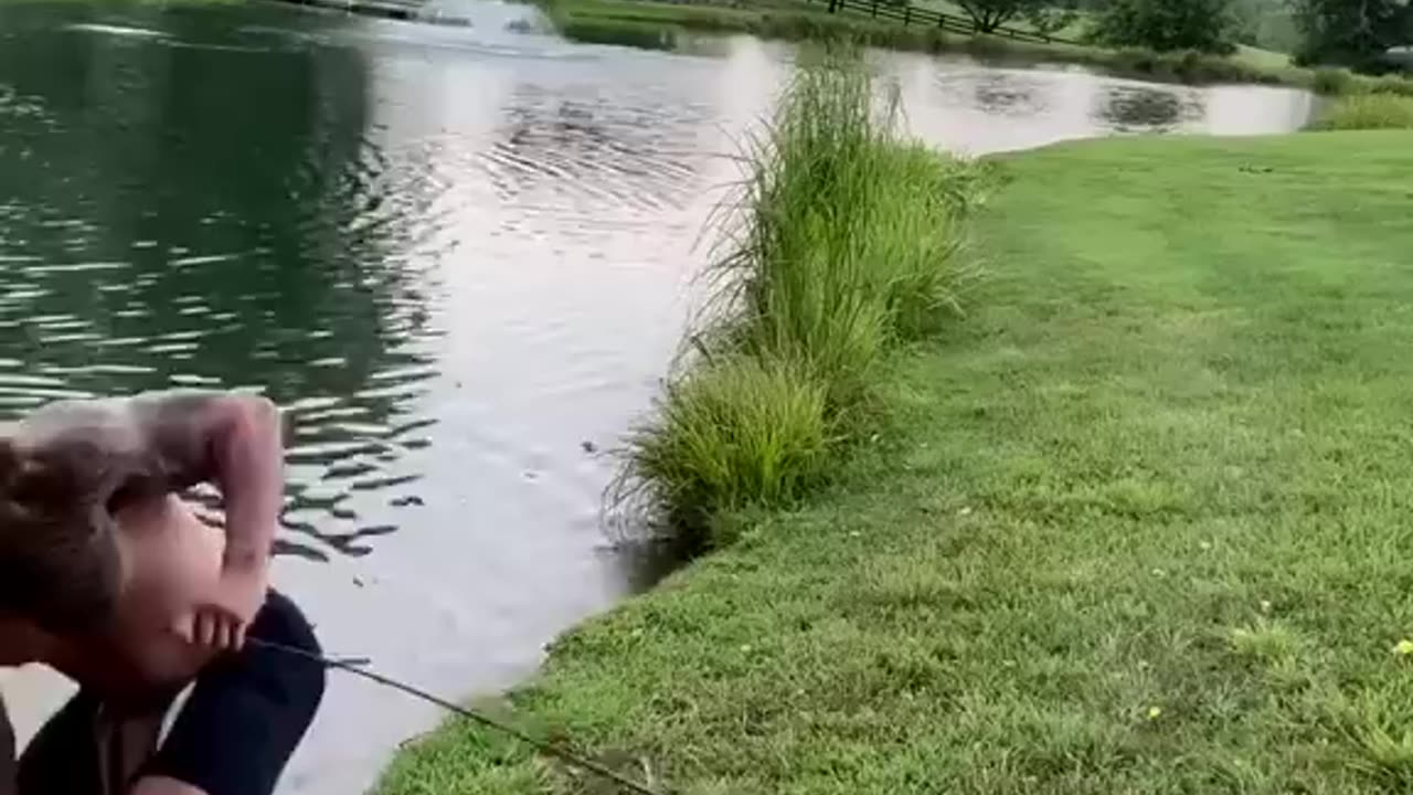 The Rock caught a HUGE FISH