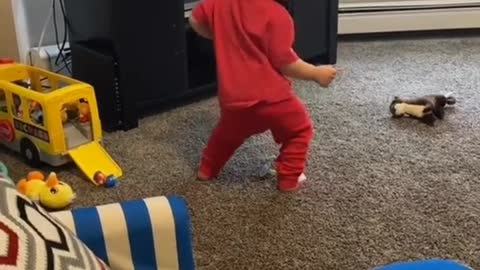 Little baby dance