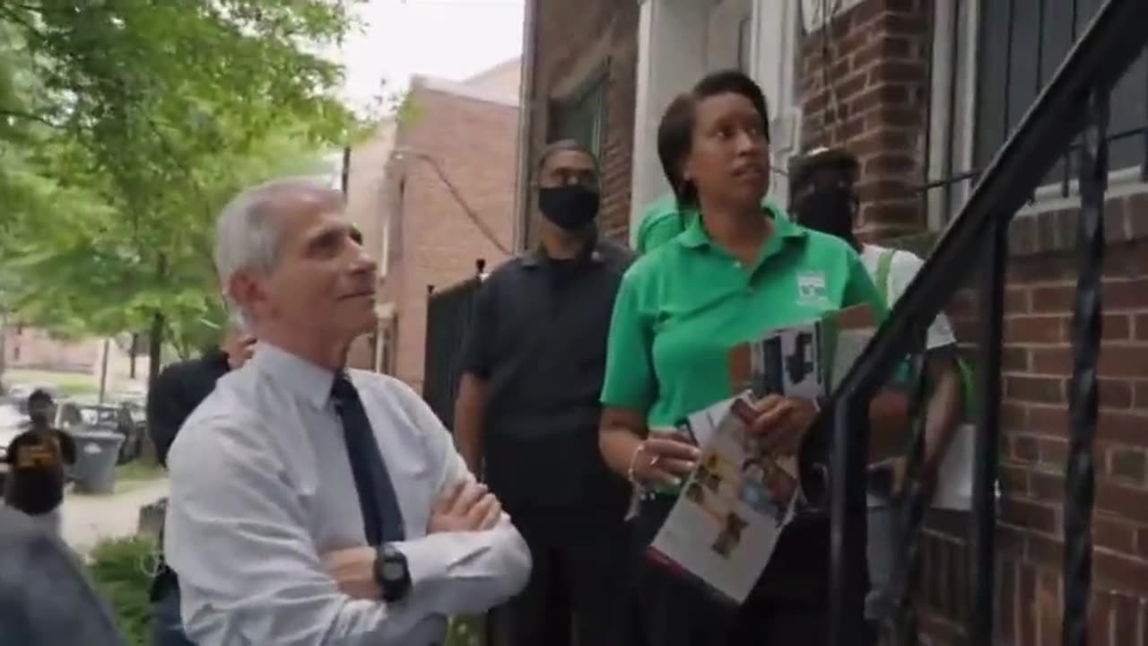 "It's About Fear!" - Fauci and DC Mayor Get Schooled by Random Guy