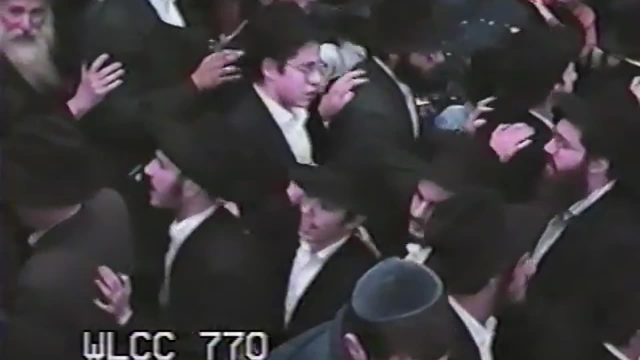 69. Leil Yud Daled Kislev 5753, Maariv and Bracha = ליל י"ד כסלו תשנ"ג