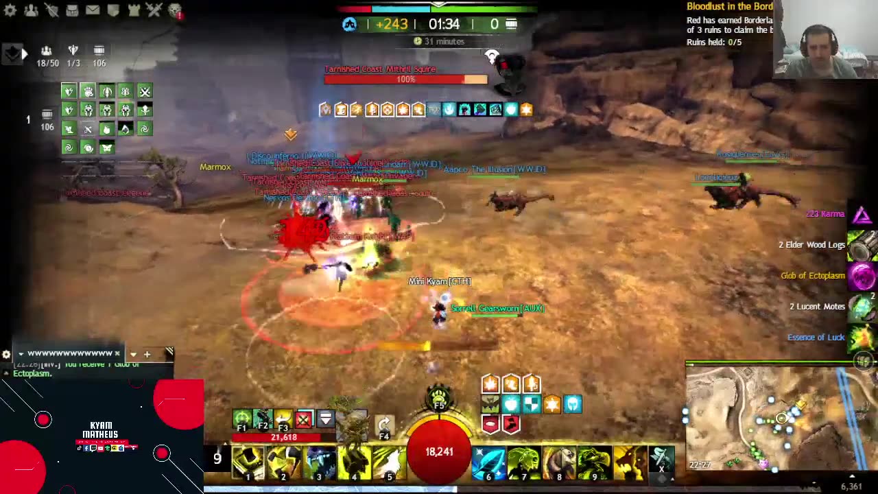 GW2 -FARMING ,SPVP and WvW MULTICLASS !!!!!