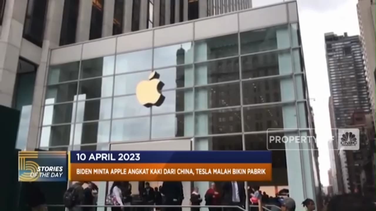 Biden Tuntut Apple iPhone KELUAR Rantai Produksinya dari Cina