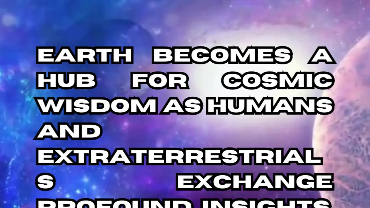 Alien-Human Cosmic Wisdom Exchange