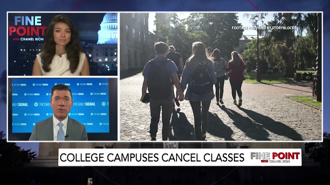 Fine Point - College Campuses Cancel Classes - W/ Rob Bluey, 11/11/24