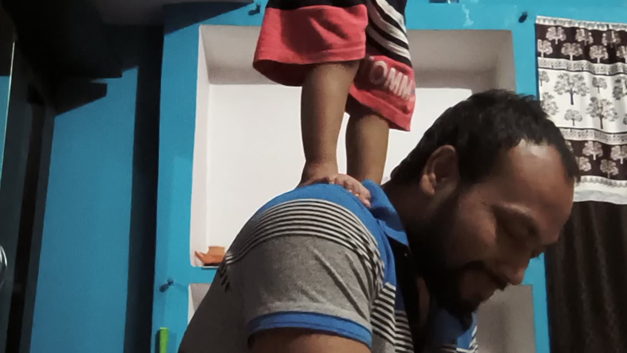 How High Can I Jump, Daddy?Awesome Adventures: Kid Jumps Over Dad's Head!