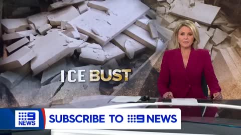 Police seize $675m worth of 'ice' in Sydney | 9 News Australia