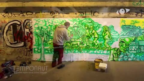 Graffiti Time-lapse - Graffiti Zeitraffer