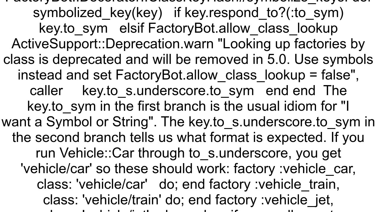 FactoryBot namespaced models without class_name