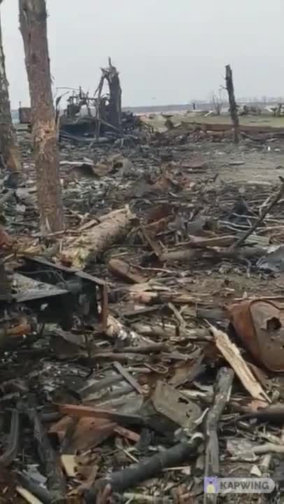 This is the situation now near Gostomel