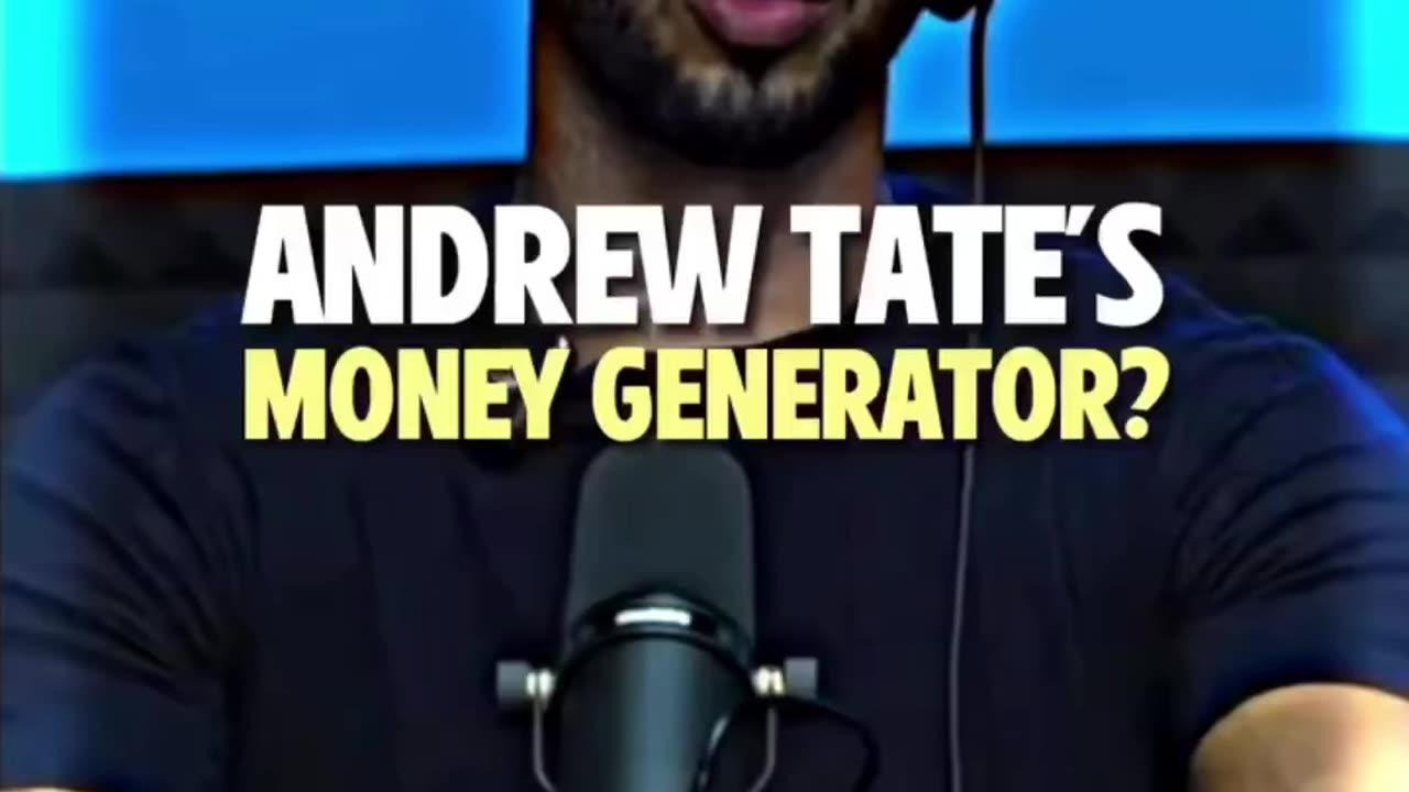 Andrew Tate MONEY Generator? 💵 🔗 in Bio to Escape to The Real World.