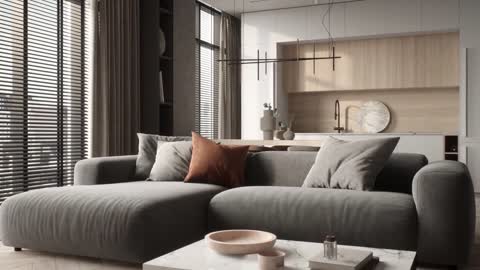 Video Presentation, Unreal Engine 5 Interior Project, 4K