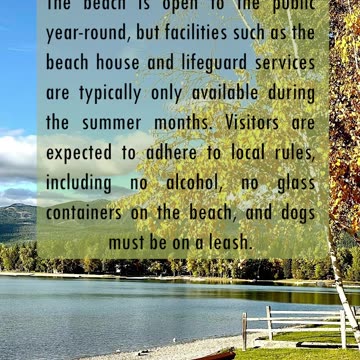 Year-Round Fun at Whitefish City Beach, Montana