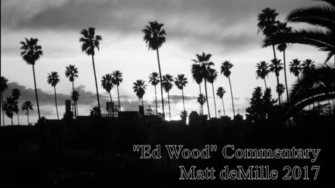 Matt deMille Movie Commentary #93: Ed Wood