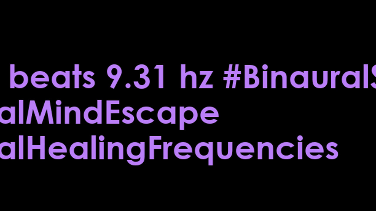 binaural_beats_9.31hz_RestfulSleep BrainwaveEntrancement AudioSphereHarmonicMind