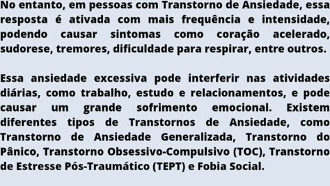 Transtorno de ansiedade