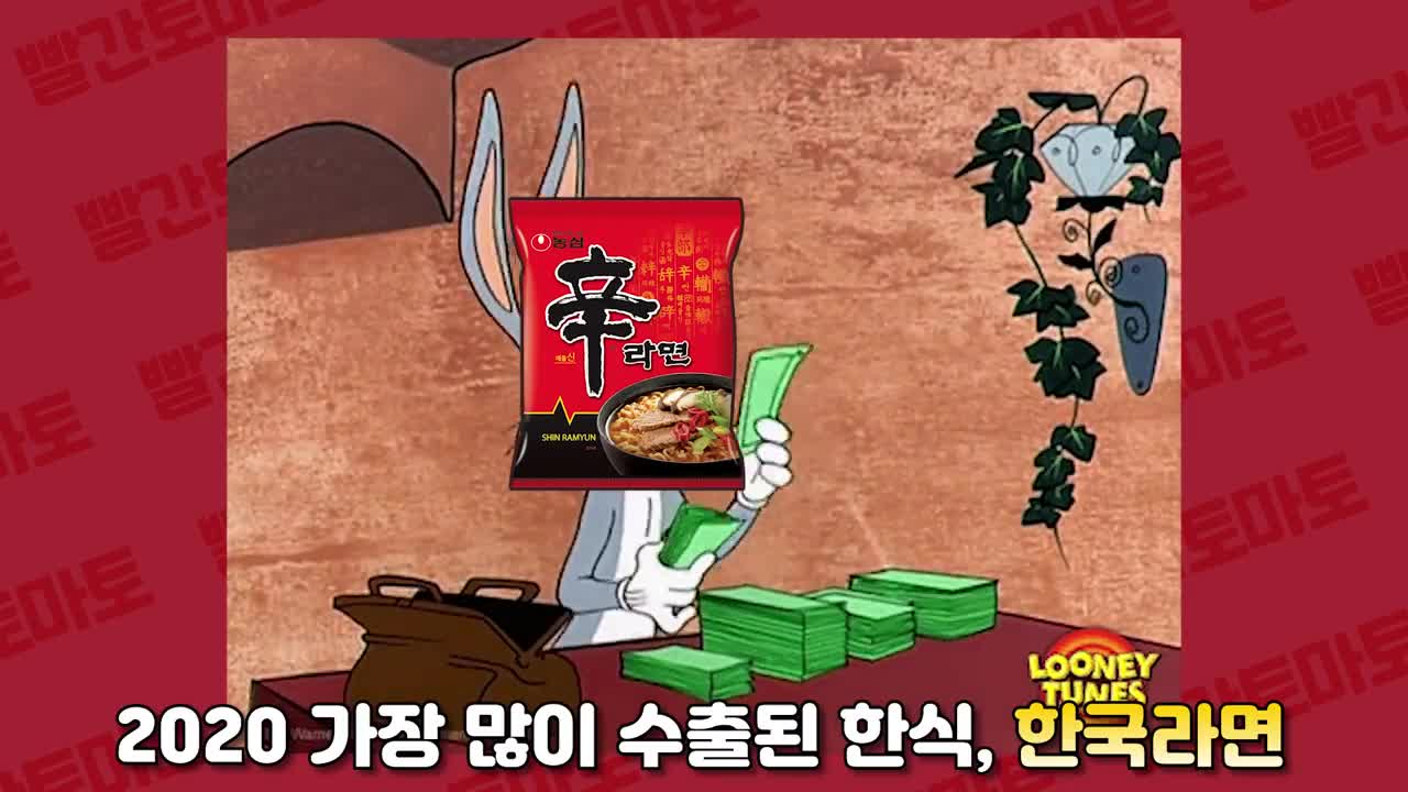 외국으로 수출된 한국음식 TOP5