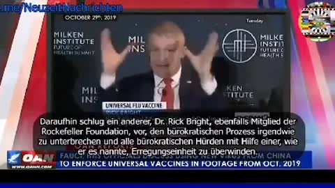 20.04.2022 Fake Corona Pandemie - Fauci Virus China