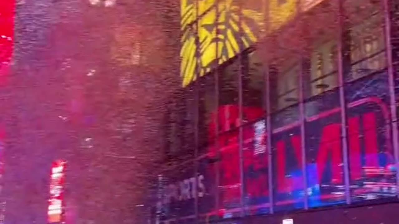 New Year's Extravaganza in Times Square, NYC! 🎉🗽 #NewYear2024