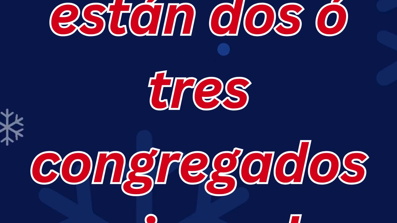 "La Promesa de la Presencia de Cristo" Mateo 18:20#shorts #shortvideo #youtubeshorts #ytshorts #yt