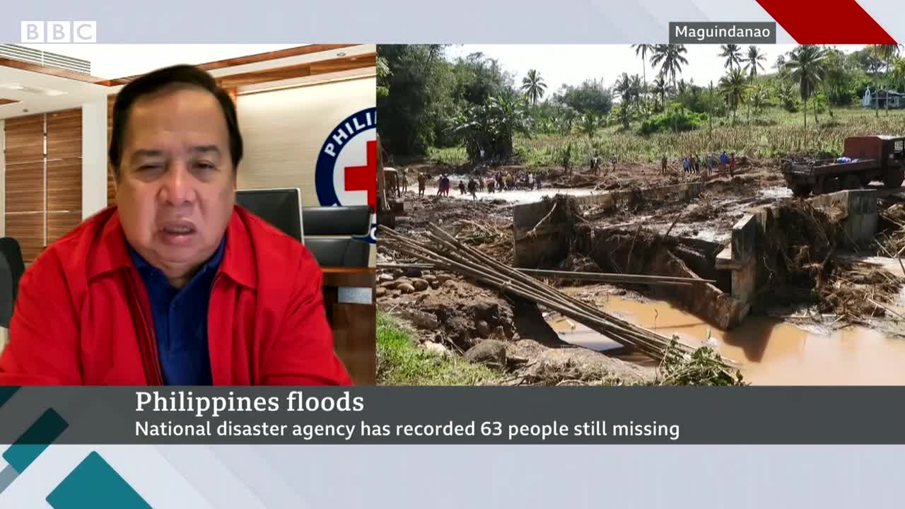 Philippines storm Nalgae kills dozens in floods and mudslides