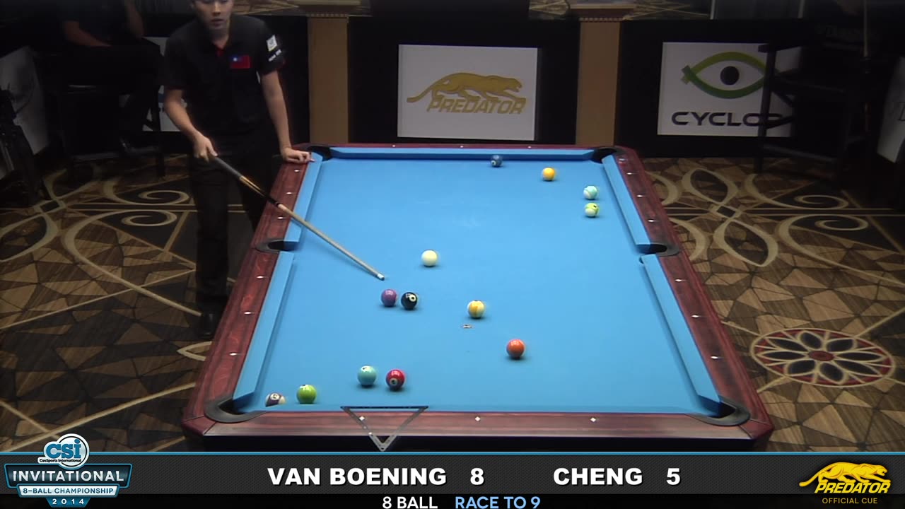 Van Boening vs Cheng Pt. 2 ▸ 2014 CSI 8-Ball Invitational