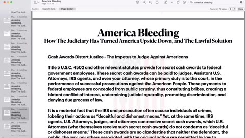 America Bleeding: 100% Proof of Treason in American Courts