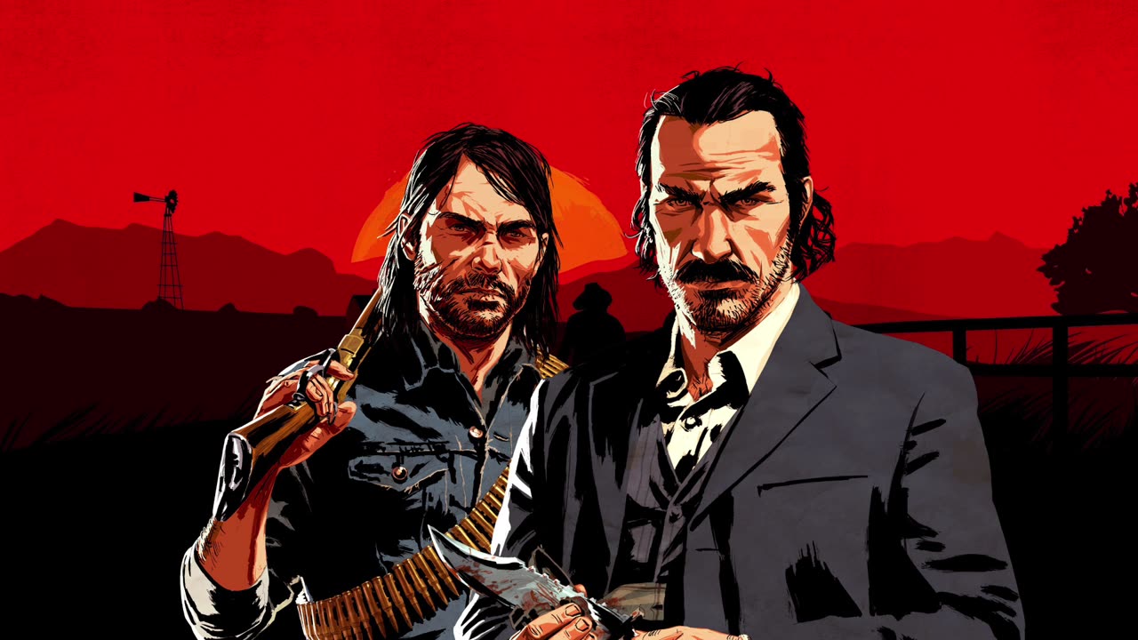 Beer Run by John Marston and Dutch Van Der Linde