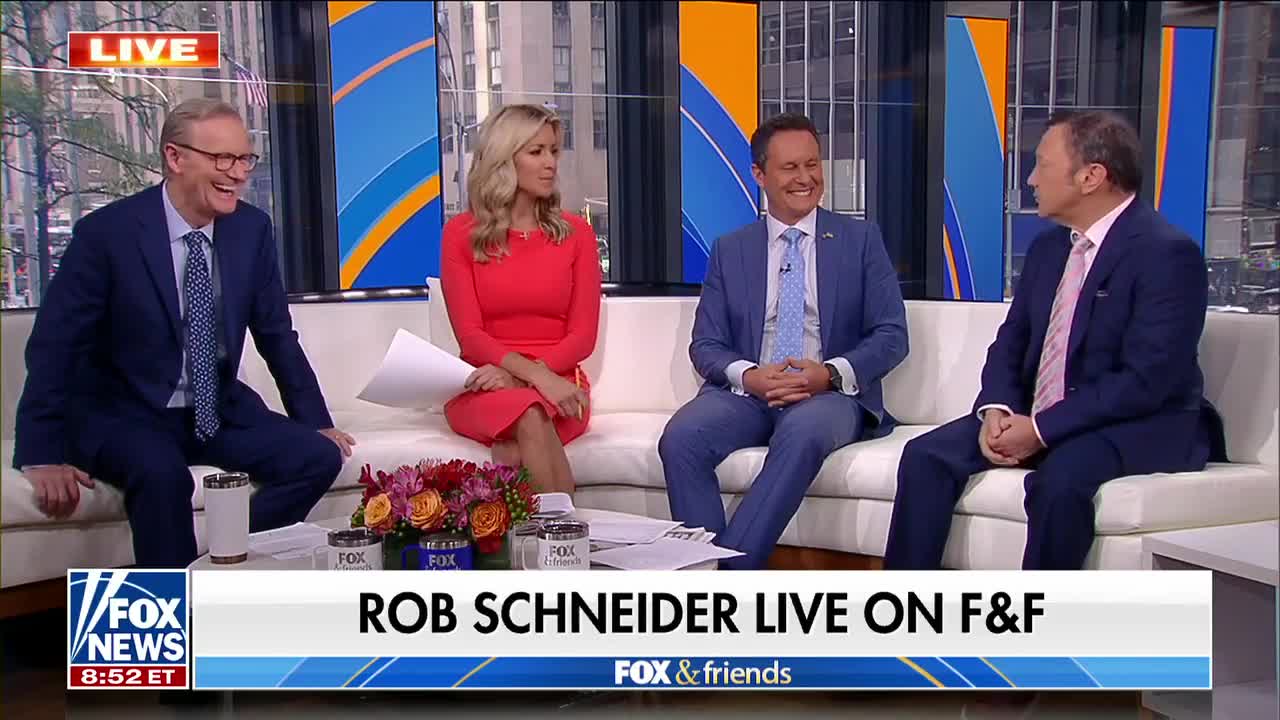 Rob Schneider on Fox and Friends