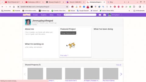I HIT 10 FOLOWERS ON SCRATCH :D
