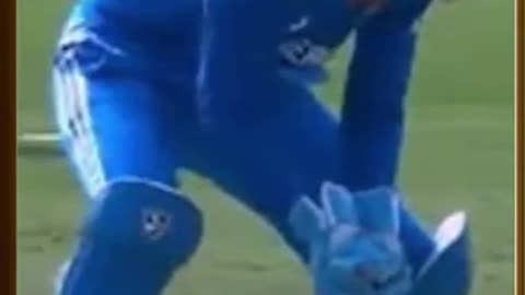 Fack wicket keeping from Indian players