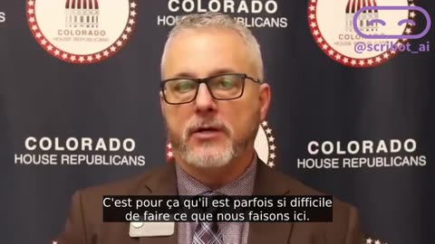 Le représentant du Colorado, Scott Bottoms, confirme que les gens achètent des enfants.... (S.T.F)