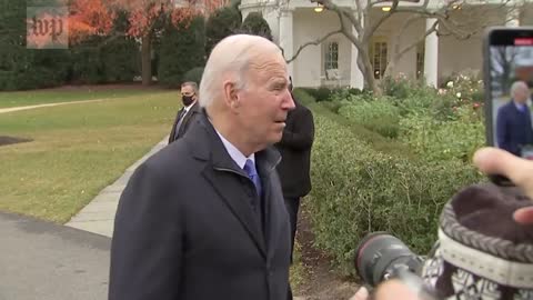 Biden STUMBLES Through Response When Asked What Will Happen If Russia Invades