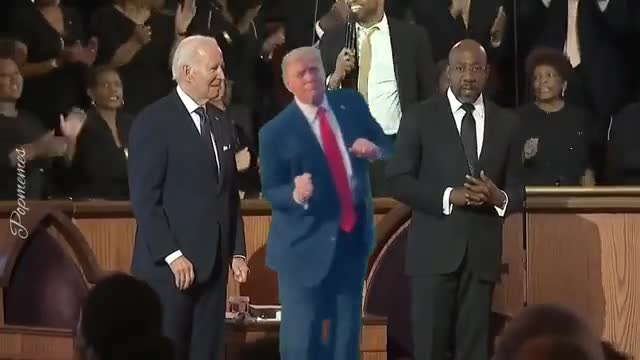 Sleepy vs Trump dance!🎶🕺