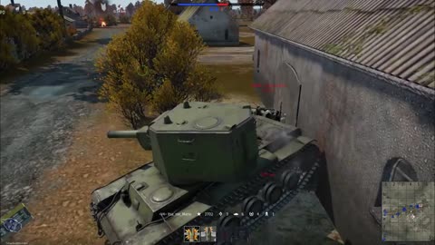 When enemy has an upper hand but still fails - War Thunder Random Moment