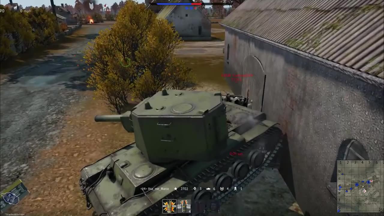When enemy has an upper hand but still fails - War Thunder Random Moment