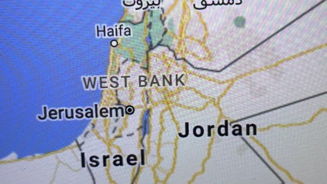 Map of Israel