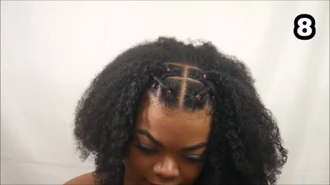 10+ RUBBER BAND HAIRSTYLES ON NATURAL HAIR | Safiya Bae