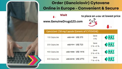 Order (Ganciclovir) Cytovene Online in Europe - Convenient & Secure