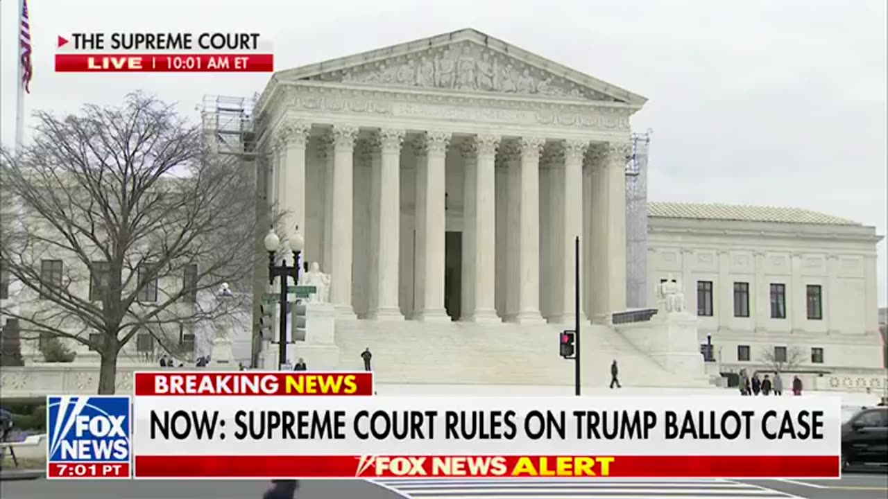 Supreme Court Hands 9-0 Victory To Trump In Colorado Ballot Case