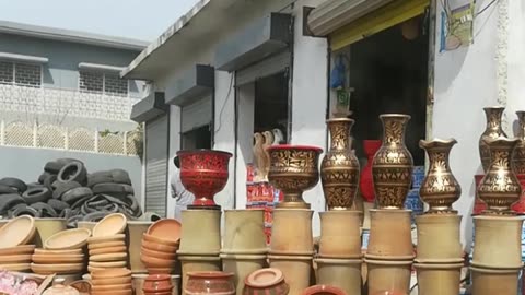 Beautiful hand craft in taxila