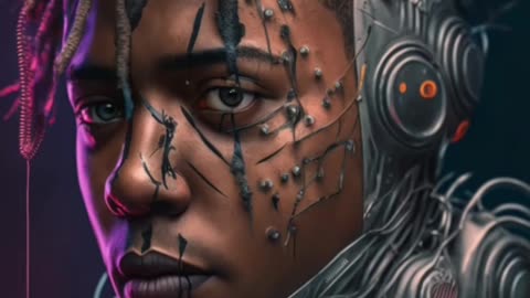 AI Depicts Juice WRLD in a Futuristic World