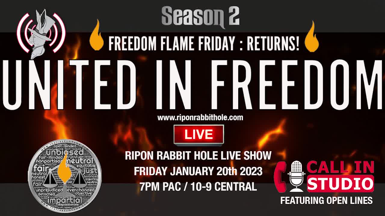 FREEDOM FLAME FRIDAY – UNITED IN FREEDOM