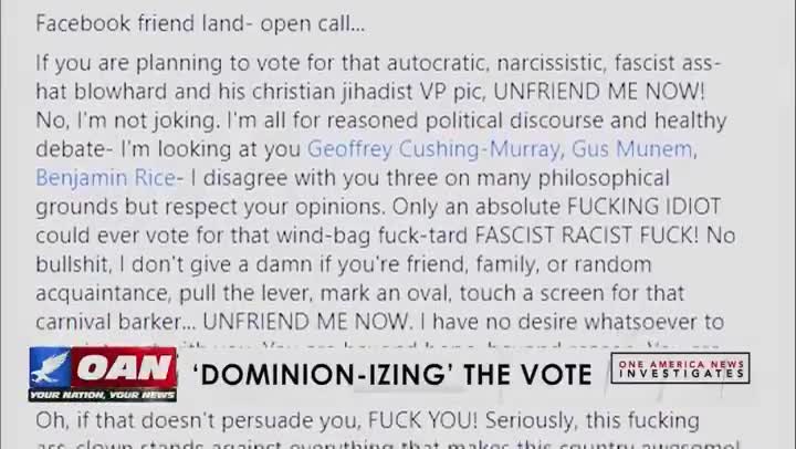 “Dominion-izing the Vote” Part Three