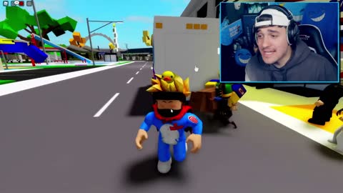 We Built MR BEASTS SQUID GAME in Roblox BROOKHAVEN RP!!