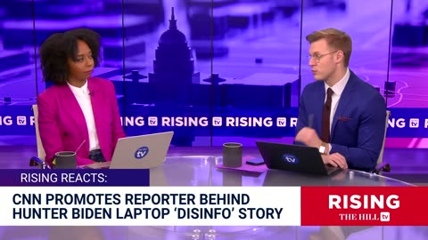 CNN AWARDS Hunter Biden Laptop 'Hoax'Reporter with RITZY NEW JOB: Rising Reacts